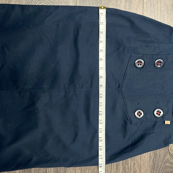 NWT Navy Rockabilly Retro Pin Up Couture Sailor Fitted Pencil Skirt size 7/8 - Picture 10 of 10